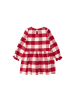 Denokids Kleid Bunny Plaid in rot/weiss