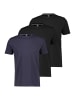 Lerros T-Shirt Basic in Schwarz / dunkelblau