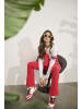 Kangaroos Jazzpants in rot-weiß