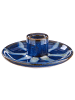 Butlers Kerzenhalter SEVENTIES in Blau