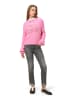 Zero  Pullover mit Logostickerei in Patch PinkPink