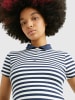 Tommy Hilfiger Poloshirt kurzarm für Damen in blau