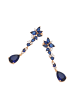 faina Women Earrings in Rose Gold Navy