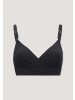 Still-Bustier in schwarz