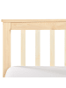 Beliani Einzelbett OLENDON in Braun - (W) 99 x (H) 82 x (L) 206 cm