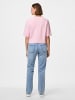 Pieces Strickjacke in Roseate Spoonbill
