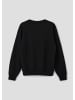 s.Oliver Sweatshirt langarm in Schwarz