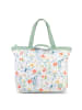 Punta Big Shopper Tasche 66 cm weiss-bunt