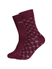 JOOP! Socken essentials iconic 2er Pack portwine