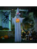 HOMCOM Halloween Dekoration-60L x 18B x 183H cm-Weiß
