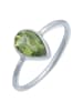 mantraroma 925er Silber - Ringe mit Peridot facettiert