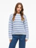 Vila Strickpullover in Light Grey Melange