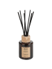 Beliani 2-tlg Duftverteiler mit Dutftstäbchen DARK ELEGANCE in Braun
