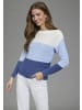 Laura Scott Streifenpullover in blau-weiß gestreift