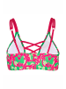 BECO the world of aquasports Bikini-Top Hawaii Breeze in pink-grün