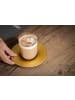 Eisch Espressoglas mit Untertasse Twist 100 ml in gold