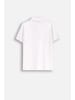 Coccodrillo T-Shirt mit kurzen Ärmeln in weiß