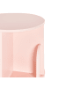 Beliani Bücherregal CANEY in Rosa - (W) 40 x (H) 94 x (L) 40 cm
