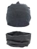 TupTam Jungen Beanie Mütze und Schlauchschal 2er Set in graphit