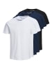 Jack & Jones T-Shirt JJEORGANIC BASIC 5er Pack in Mehrfarbig