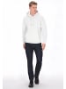 DreiMaster Men Hoodie in offwhite melange