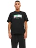 Jack & Jones T-Shirt JORTULUM LOGO in Schwarz