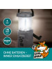 EASYmaxx Akku-Lampe mit Radio - Lädt über Solar, Kurbel und USB