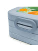 Mr. & Mrs. Panda MEPAL Bentobox Kaktus Sonne Design mit Spruch in Blau Pastell
