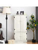 COSTWAY Garderobenschrank in Beige