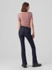 Vero Moda Basic Stretch T-Shirt mit U-Boot-Ausschnitt VMPANDA in Altrosa