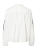 More & More leichte Baumwollbluse, bestickt in off white