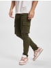 DENIM PROJECT Cargo-Hosen in green