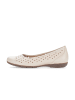Gabor Sportliche Ballerinas in creme