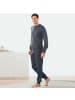 REDBEST Single-Jersey Schlafanzug in anthrazit