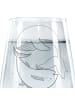 Mr. & Mrs. Panda Wasserglas Walfisch Thunfisch ohne Spruch in Transparent
