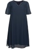 sheego Chiffonkleid in nachtblau