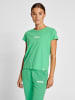 Hummel Hummel T-Shirt Hmllegacy Damen Leichte Design in GREEN SPRUCE