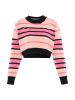 Libbi Damen Sweater in ROSA STREIFEN