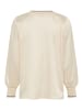Laura Scott Satinbluse in creme