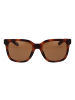 Nike Frauen Sonnenbrille Quadratisch Braun