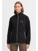 Oxmo Fleecejacke OXMARTA 21301268ME modische Fleecejacke in Schwarz
