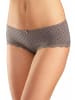 LASCANA Panty in taupe-uni, gepunktet, gestreift