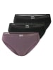 Schiesser Rioslip Modern Multipacks in schwarz, lila