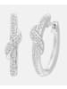 Diamant L'éternel Ohrringe aus 375 Weißgold mit Diamant