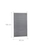 relaxdays Plissee in Grau - (L)130 x (B)90 cm