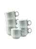 6er Set Cappuccinotassen Sento Home in Aura Mint 300 ml
