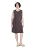 Ulla Popken Midikleid in mahagoni