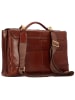 The Bridge Vespucci Aktentasche Leder 40 cm Laptopfach in marrone