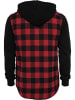 Urban Classics Flanell-Hemden in blk/red/bl