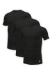 Adidas Sportswear Unterhemd / Shirt Kurzarm Active Core Cotton in Schwarz